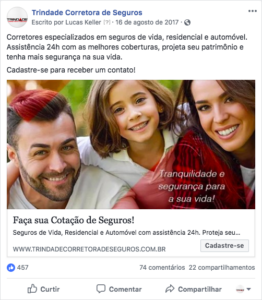 Resultado Anúncio para Corretora de Seguros - Como captar Contatos Corretora de Seguros A